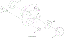 HUB ASSEMBLY NO. 125-8171