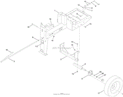 FRAME AND AXLE ASSEMBLY