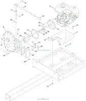 ENGINE AND GEARCASE ASSEMBLY