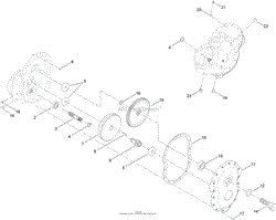 GEARCASE ASSEMBLY NO. ST22075-03