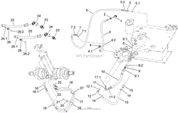 HYDRAUIC HOSE AND FITTING ASSEMBLY