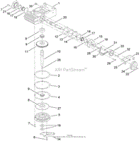 GEARBOX ASSEMBLY NO. 125-4991