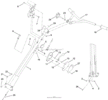 PRO-PITCH HANDLE ASSEMBLY NO. 125-6200