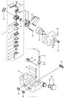 CARBURETOR AND STARTER ASSEMBLY