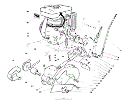 ENGINE &amp; BLADE ASSEMBLY