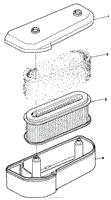 AIR CLEANER ASSEMBLY (KAWASAKI MODEL FB460V TYPE DSO8)