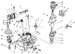 CRANKCASE ASSEMBLY (KAWASAKI MODEL FB460V TYPE DS08)