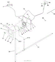 HYDRAULIC SYSTEM COOLING ASSEMBLY NO. 121-7480