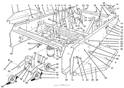 FRAME AND JACKSHAFT ASSEMBLY