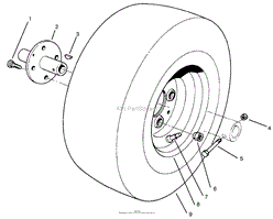 FRONT WHEEL ASSEMBLY