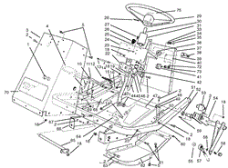 FRAME &amp; STEERING ASSEMBLY