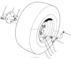 FRONT WHEEL ASSEMBLY