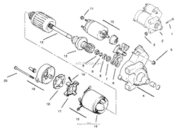 STARTER(CH20QS PS64556 KOHLER)