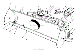 44&quot; SNOW THROWER MODEL NO. 30761 (OPTION(5)