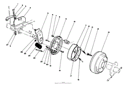 BRAKE KIT MODEL NO. 30758 (OPTION(2)