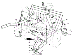 PARKING BRAKE &amp; LIFT FRAME ASSEMBLY