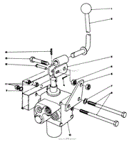 VALVE AND LEVER ASSEMBLY