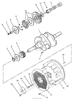 CRANKSHAFT, CAMSHAFT &amp; FLYWHEEL ASSEMBLY