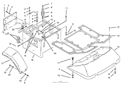 FENDERS &amp; FLOOR PAN ASSEMBLY