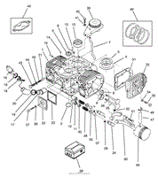 ENGINE CYLINDER BLOCK ASSEMBLY