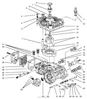 TRANSMISSION ASSEMBLY EATON MODEL 781-016(2)