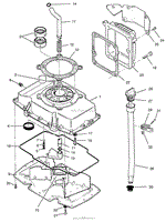 OIL BASE &amp; FILL TUBE ASSEMBLY