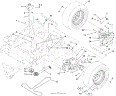 HYDRO DRIVE SYSTEM ASSEMBLY