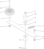 HYDRO IDLER ARM ASSEMBLY