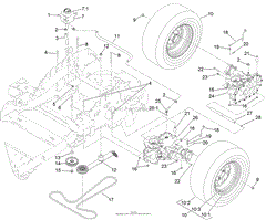 HYDRO DRIVE SYSTEM ASSEMBLY