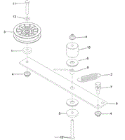 HYDRO IDLER ARM ASSEMBLY