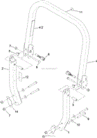 ROLL-OVER PROTECTION SYSTEM ASSEMBLY NO. 116-0231