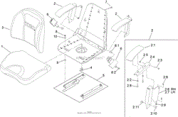 SEAT ASSEMBLY NO. 120-7886