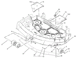 DECK AND WHEEL GAGE ASSEMBLY