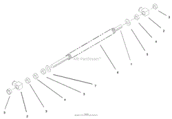 FRONT SPRING ASSEMBLY NO. 103-1987