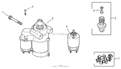 STARTER SYSTEM ASSEMBLY KOHLER CV493S-27529