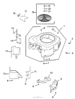 BLOWER ASSEMBLY KOHLER CV20S PRO 65593