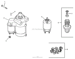 STARTER ASSEMBLY KOHLER CV20S PRO 65593