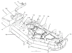 DECK ASSEMBLY NO. 106-5876