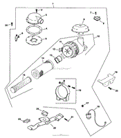 AIR INTAKE/FILTRATION (KOHLER CH20S PS 64644)