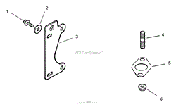 EXHAUST ASSEMBLY KOHLER CV493S-27529