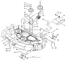 IDLER, PULLEY/LIFT STRUT, CHAIN ASSEMBLY