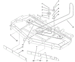 BAFFLE AND BELT ASSEMBLY