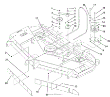 BELTS AND IDLER ARM ASSEMBLY