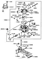 CARBURETOR-KAWASAKI FD661D S03