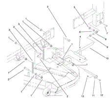 FRAME AND DECK ASSEMBLY