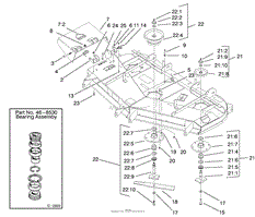 SPINDLE AND PULLEY ASSEMBLY