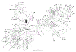 COOLING MOUNTING FRAME ASSEMBLY