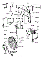 ELECTRIC EQUIPMENT ASSEMBLY KAWASAKI FD750D-AS03