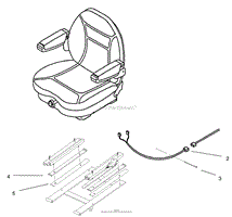 SEAT ASSEMBLY NO. 99-8522