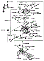 CARBURETOR-KAWASAKI FD661D AS-03